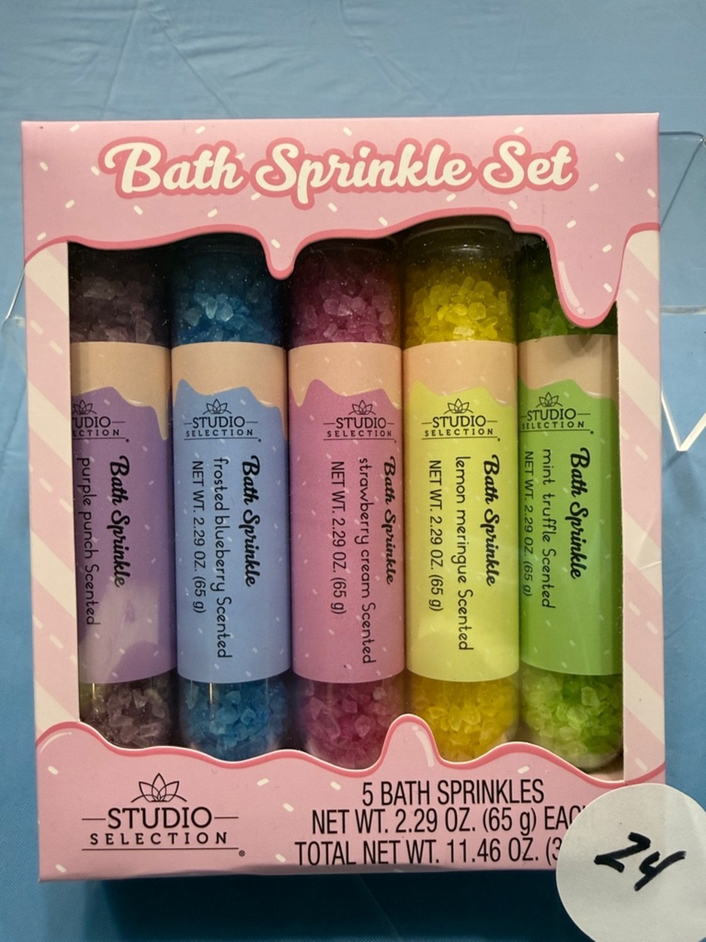 Sold Studio Selection Bath Sprinkle Set - Assorted Colors (5 Pack)